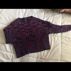 Forever 21 oversized cropped sweater